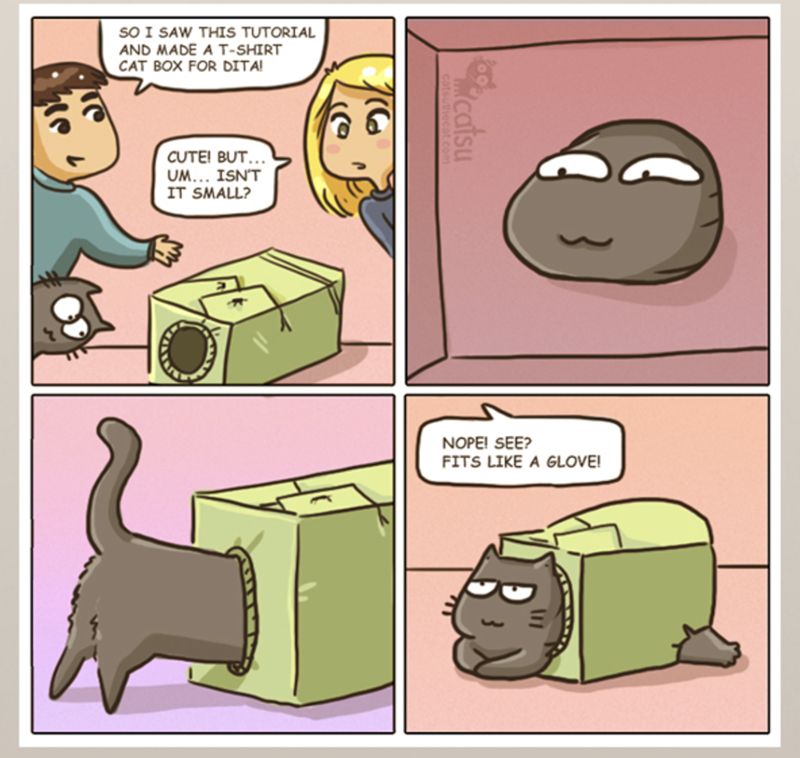 30 Cute & Funny Cats Comics – FunnyFoto - Page 9
