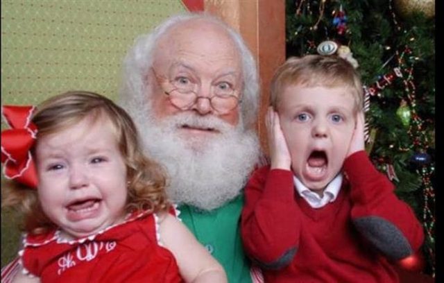 Kids With Santa - 50 Funny Christmas Pictures – FunnyFoto