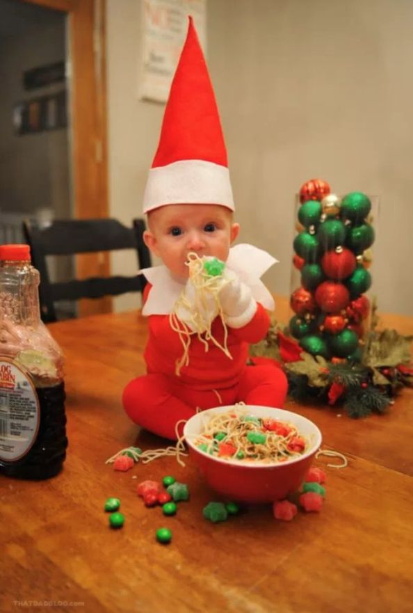 Dad turns baby into real life Elf - 20 Pics – FunnyFoto