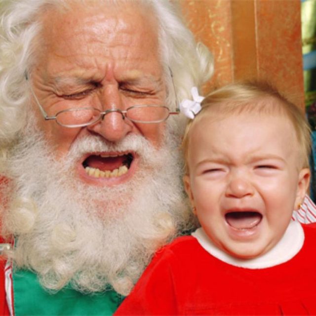 Kids With Santa - 50 Funny Christmas Pictures – FunnyFoto