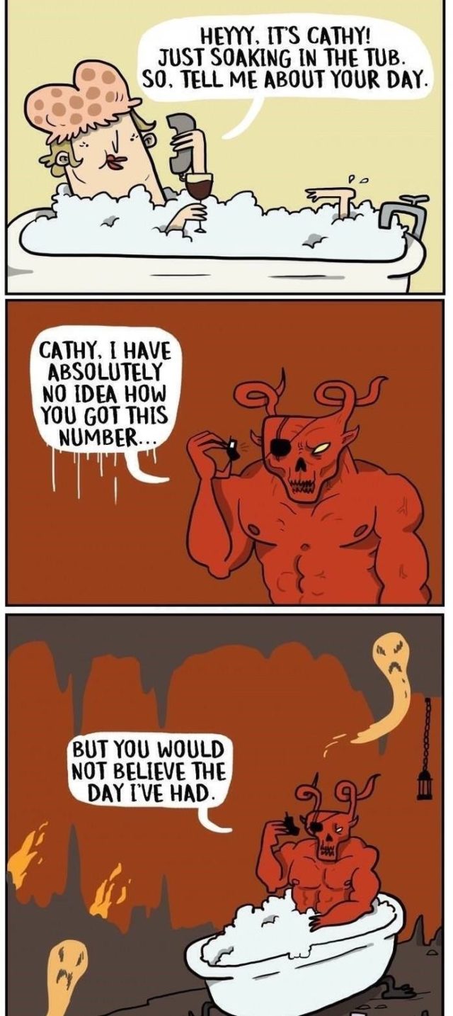20 Funny Comics About Being In Hell FunnyFoto Page 10